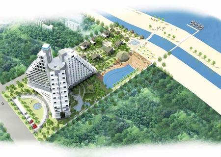 Tổng thể dự án Furama Resort Hồ Cóc.
