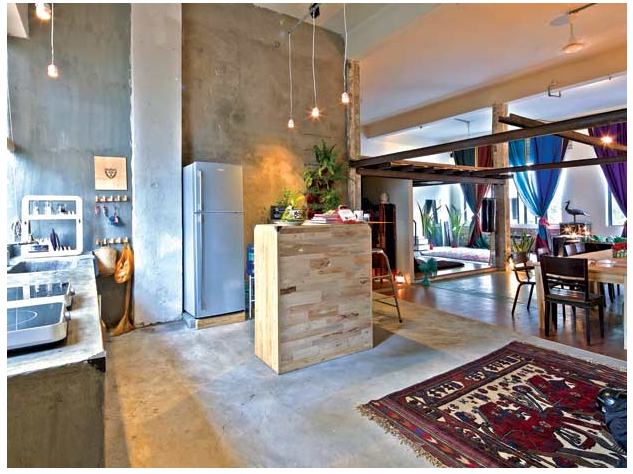 Căn hộ loft cá tính