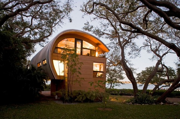 Độc đáo nhà mái cong Casey Key ở Florida Độc đáo nhà mái cong Casey Key ở Florida - Archi