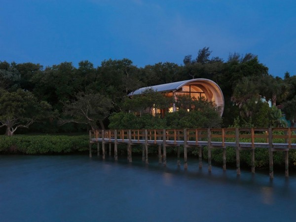 Độc đáo nhà mái cong Casey Key ở Florida Độc đáo nhà mái cong Casey Key ở Florida - Archi