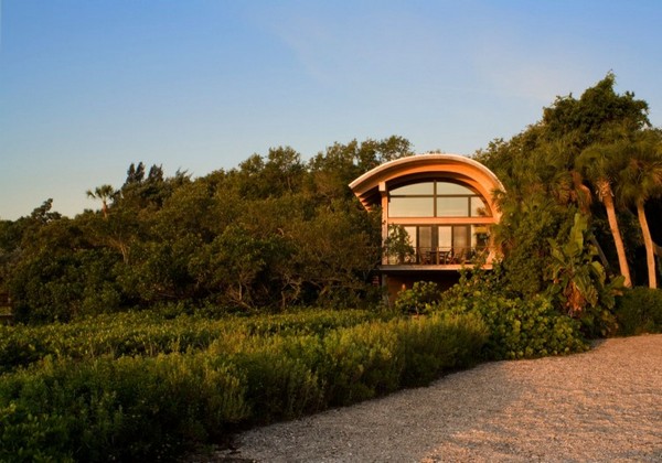 Độc đáo nhà mái cong Casey Key ở Florida Độc đáo nhà mái cong Casey Key ở Florida - Archi
