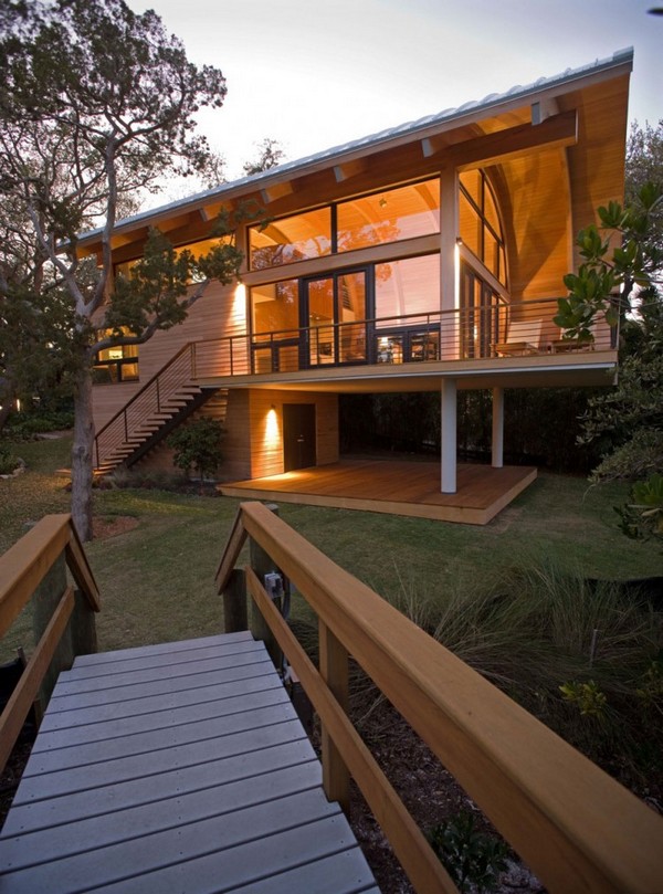 Độc đáo nhà mái cong Casey Key ở Florida Độc đáo nhà mái cong Casey Key ở Florida - Archi